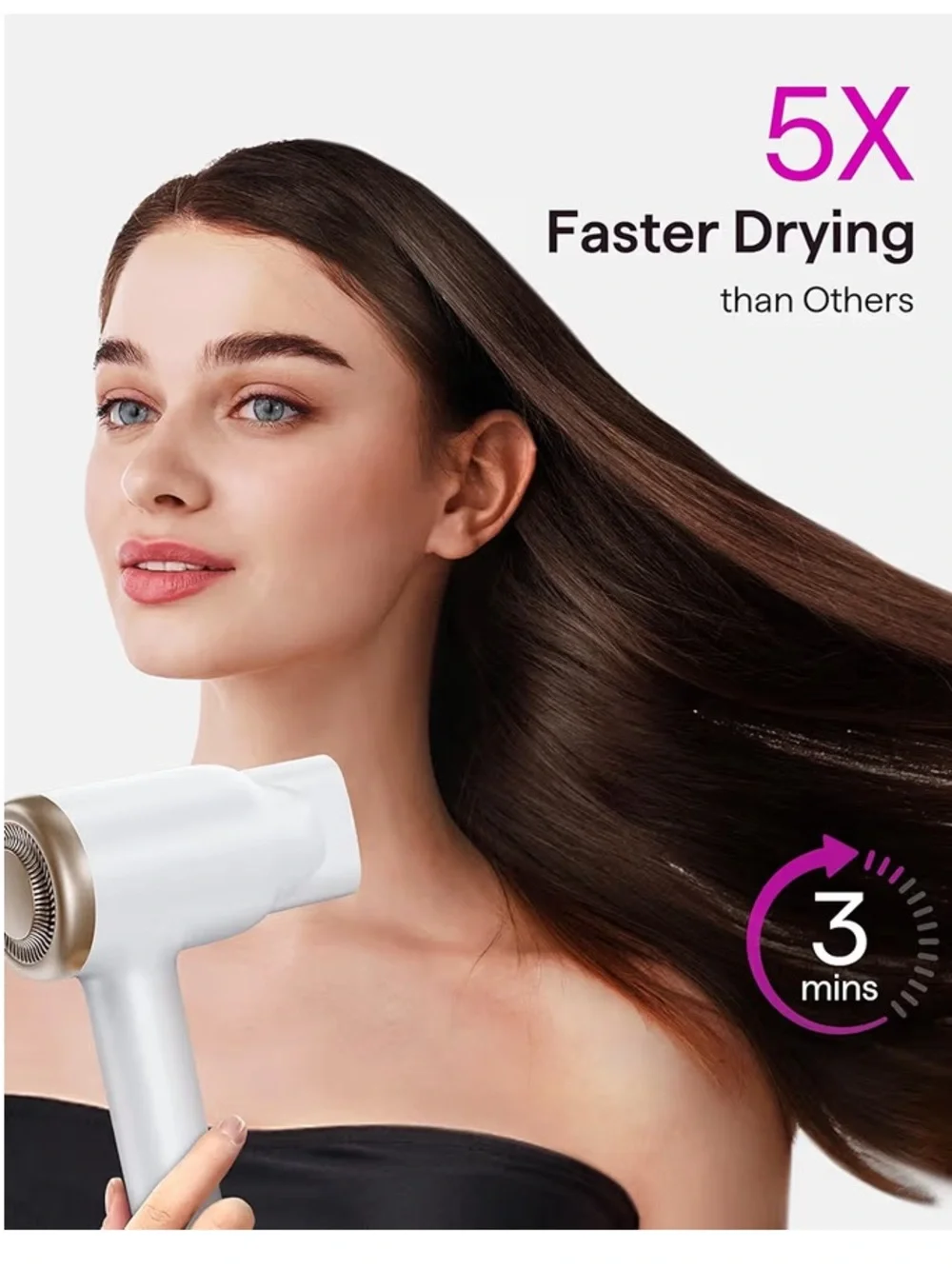 WAVYTALK Hair Dryer Turblow Pro